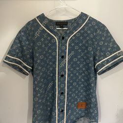 Supreme X Louis Vuitton Baseball Jersey 