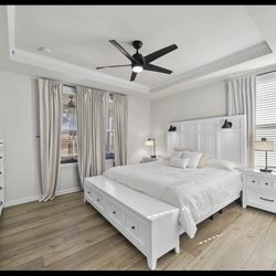 5 Pieces King Sizes BedSet