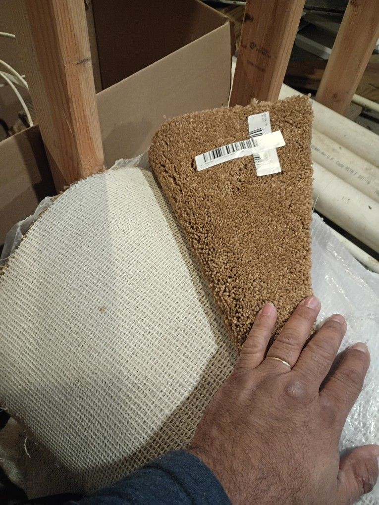 Alfombra Color Café De 12 ×12 Pies