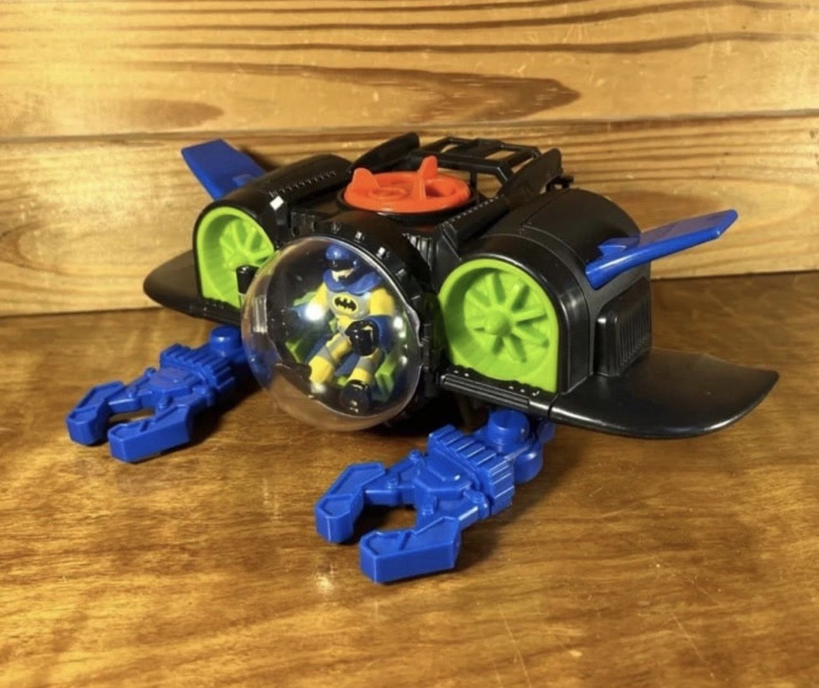 Fisher Price Imaginext BATMAN BATSUB Super Friends Action Figure Toy