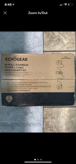 EchoGear In-Wall Soundbar Power + Cable Management Kit