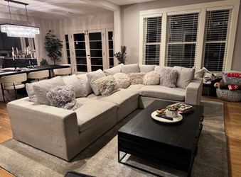 7th Avenue Heather Grey Cushion Covers Extra Deep (Covers Only)