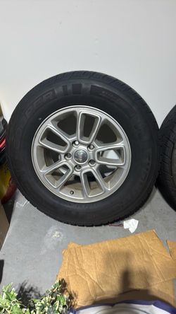 2 Jeep Rims/Wheels with Cooper 245/70R17 Tires