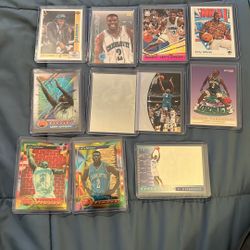 Larry Johnson Card Lot - Charlotte Hornets 