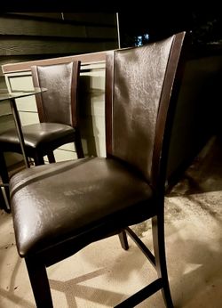 Tall Brown Chairs