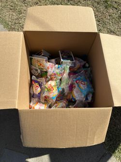 Whole Box Of Old Mc Donald’s Toy Collection!!