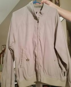 Various jackets $10 a piece very good condition one of the London Fog, 1 is silk color block