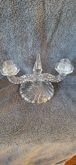 Glass Candle Holders