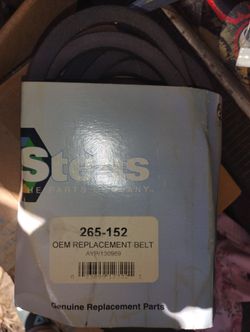 Nwt Stens OEM Replacement Drive Belt 265-152