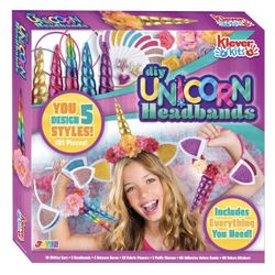 Unicorn Headband DIY Craft Kit, 181 Pcs