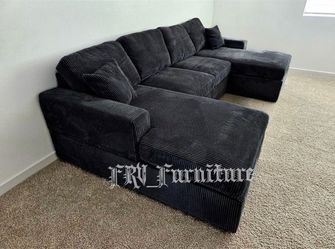 Double chaise sectional