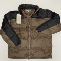 NEW! Men’s Parka Ski Snowboard Jacket Coat L Large Removable Zip-Out Hood Puffer Shell