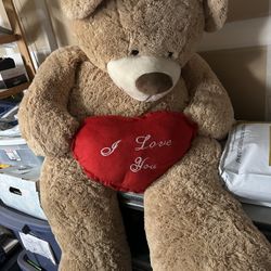 Giant Valentines Day I Love You Teddy Bear 