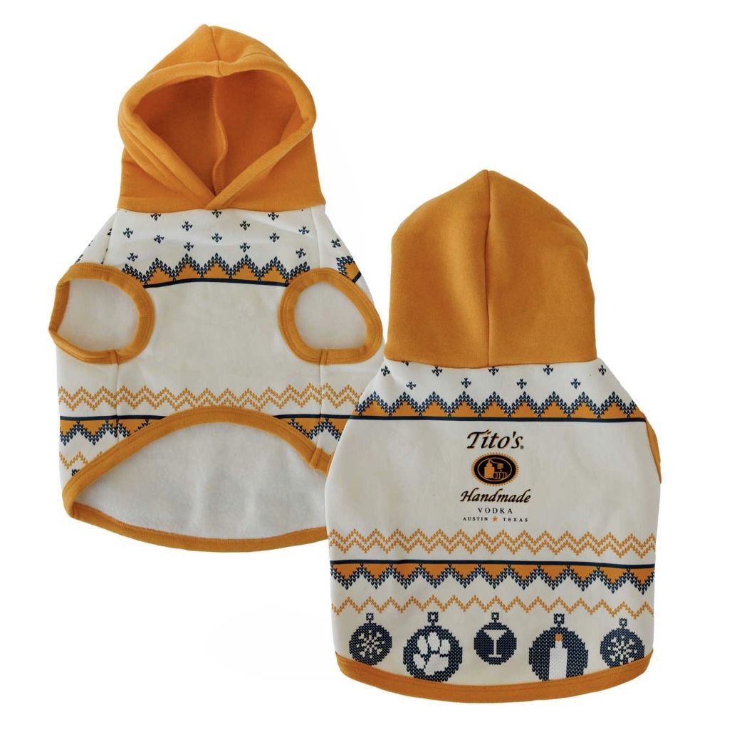 Tito's Kinda Ugly Hoodie for Dogs, Large