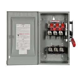 New! Siemens HF362 60-Amp 3 Pole 600-volt 3 Wire Fused Heavy Duty Safety Switches