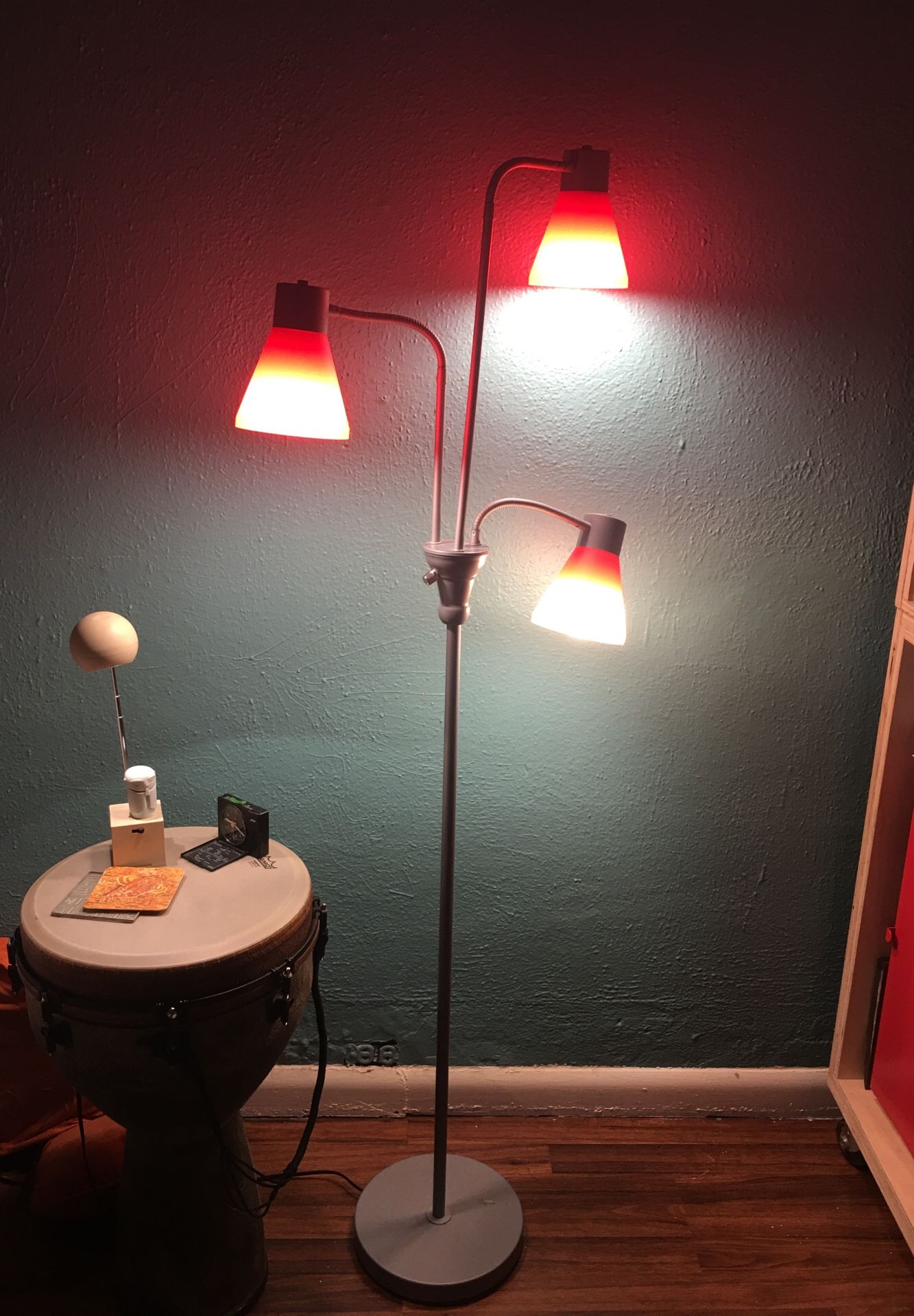 Modern Floor Lamp with three heads