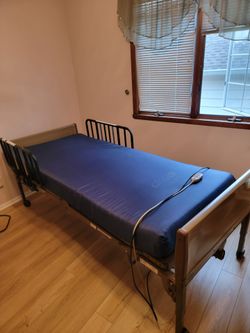 Electric Hospital Bed with Mattress