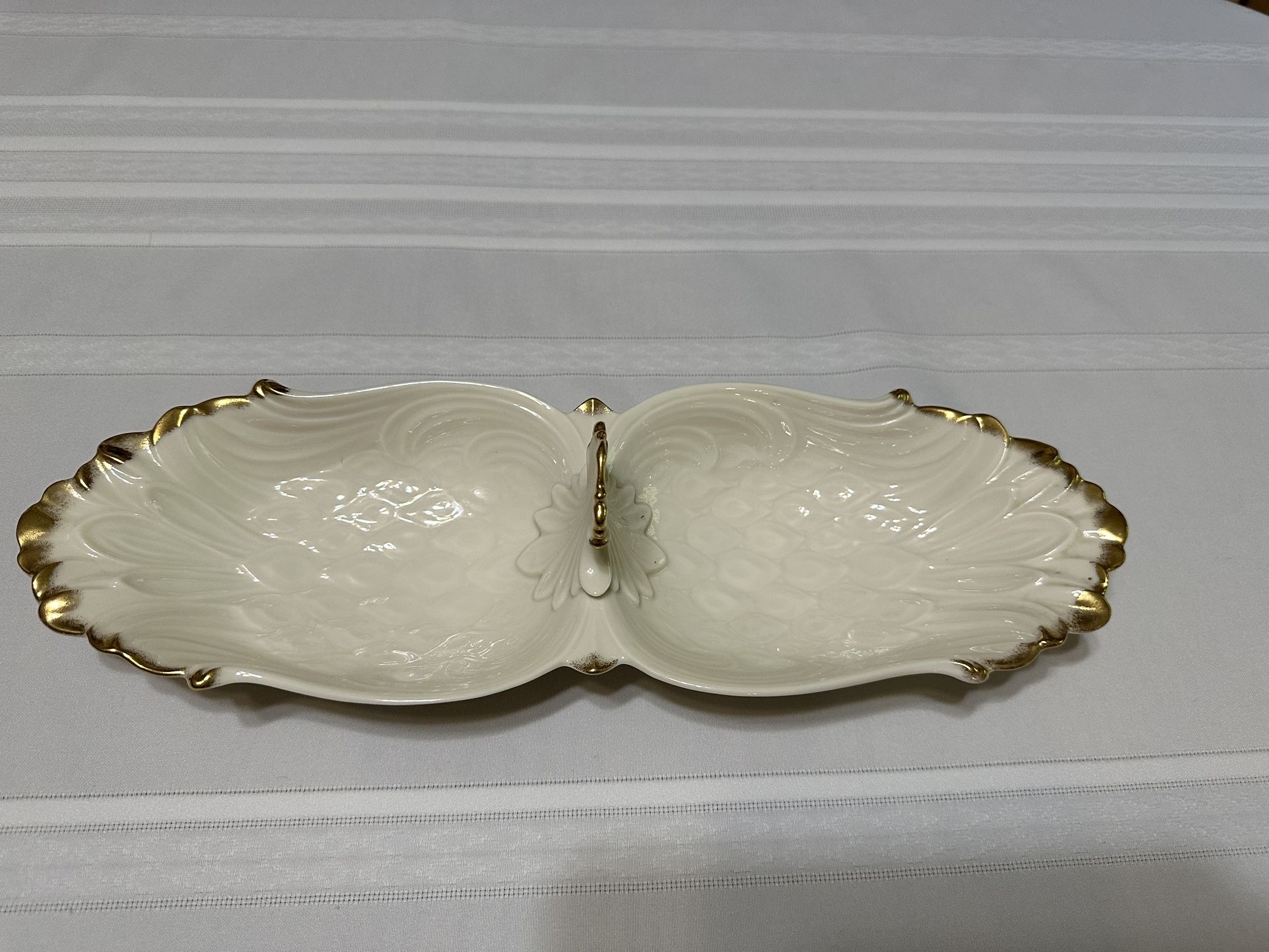  Vintage Lenox Newport Collection Relish Dish