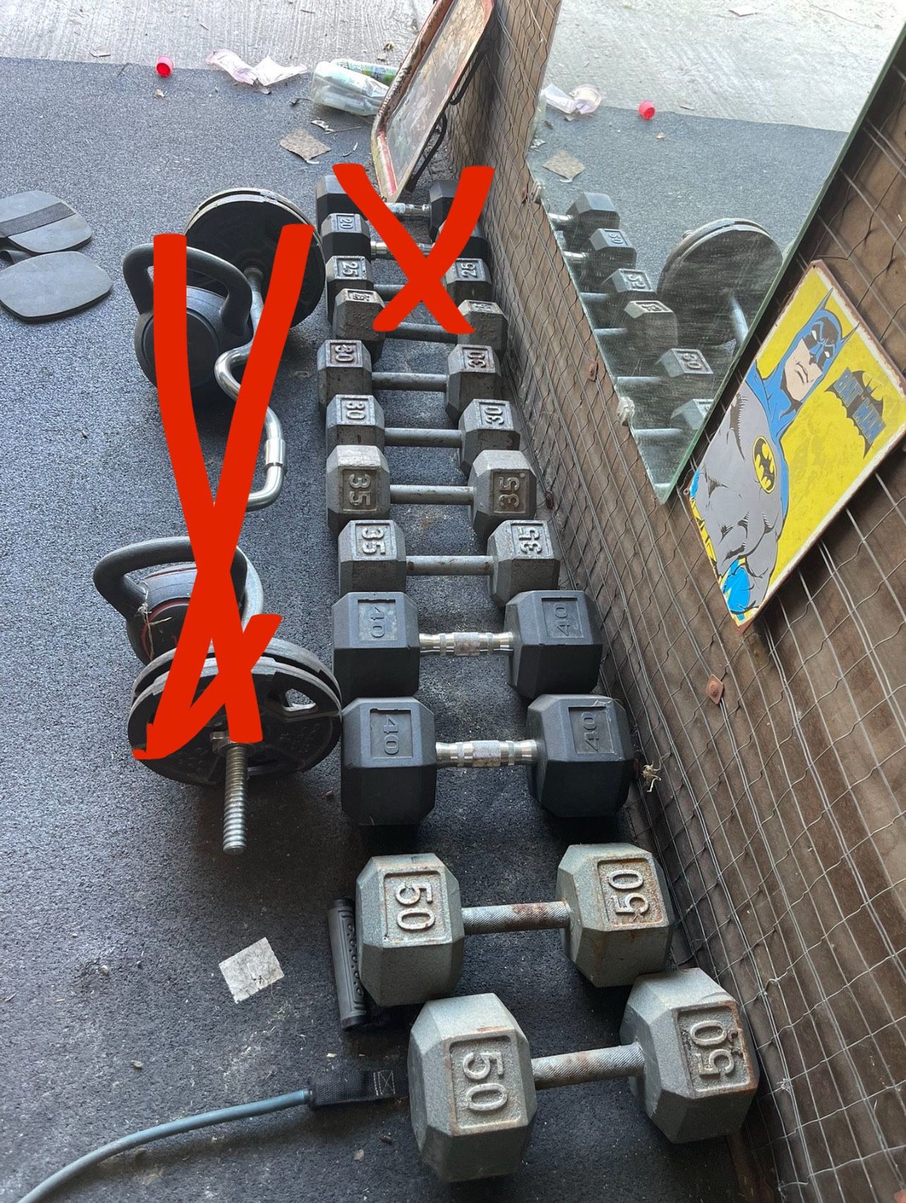 Dumbbells Weights Gym