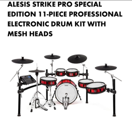 Brand New Alesis Strike Pro SE Electronic Drum set (New. Unused)