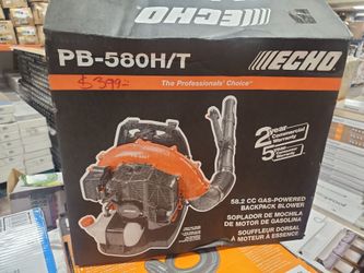 ECHO
216 MPH 517 CFM 58.2cc Gas 2-Stroke Backpack Leaf Blower with Tube Throttle
