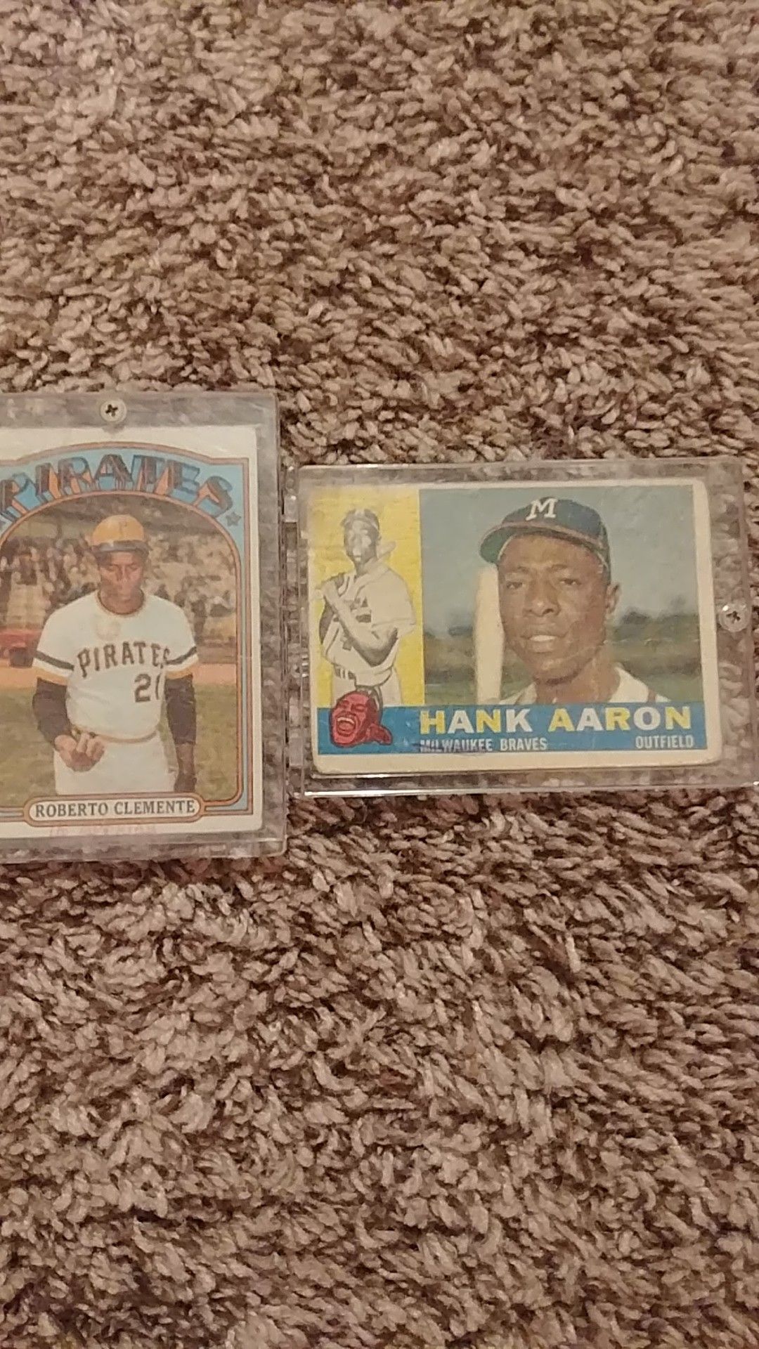 Baseball cards