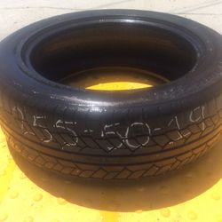 255 55R 19 Used Tire One Single Used Tire Good Tread Used 255 55R 19