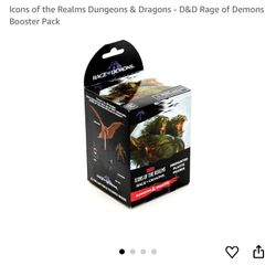 Icons of the Realms Dungeons & Dragons - D&D Rage of Demons Booster Pack