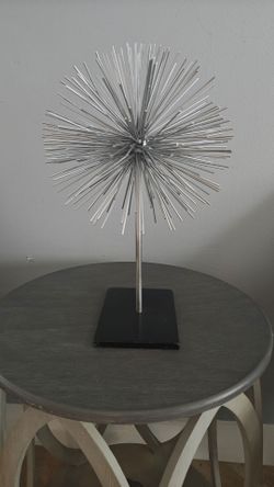 Silver Metal Decor