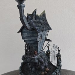 Disney The Nightmare Before Christmas Jack Skellington House Hawthorne Village NBC Collection