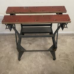  Vintage Black & Decker Workmate Deluxe 79-001 Workbench Foldable Vise
