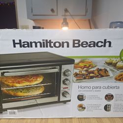 NEW Hamilton Beach Extra-Large Convection Oven – Sealed!