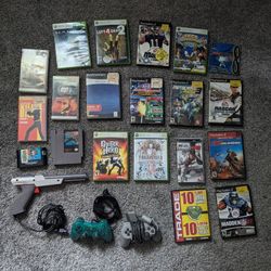 Vintage Video Game Lot 