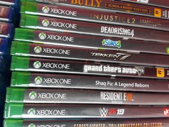 Xbox one & Ps4 games...