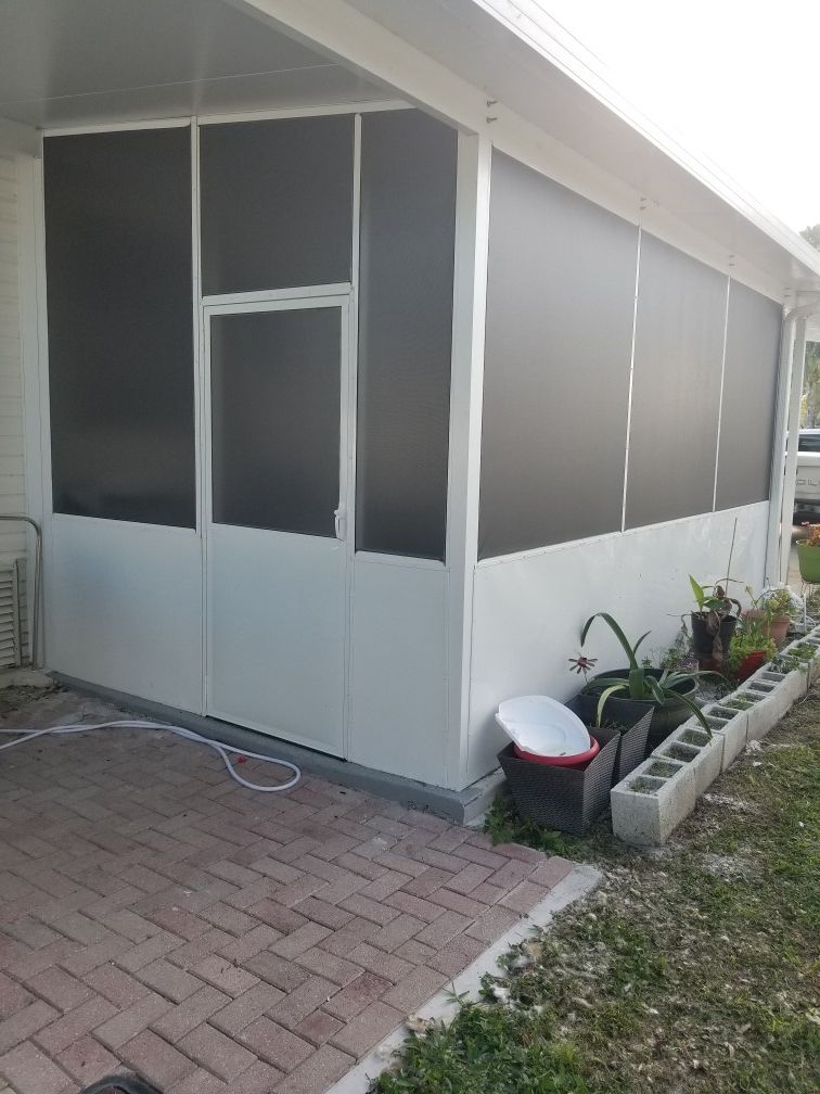 Screen florida glass