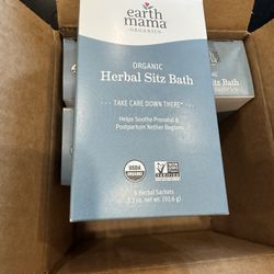 Earth Mama Organic Herbal Sitz Bath Brand New Sealed