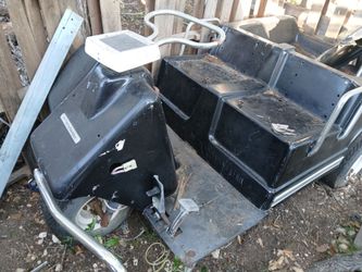 Harley Davidson golf cart