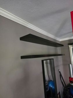 Ikea wall shelves