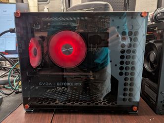 Custom SSF Gaming PC. Ryzen 5 7500F, 3060 12GB, 16GB DDR5, 1TB m.2