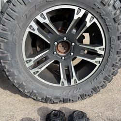 Ultra Motorsports 20”x12.5 Rims With 35”x12.5”x20” Trail Grappler Tires 