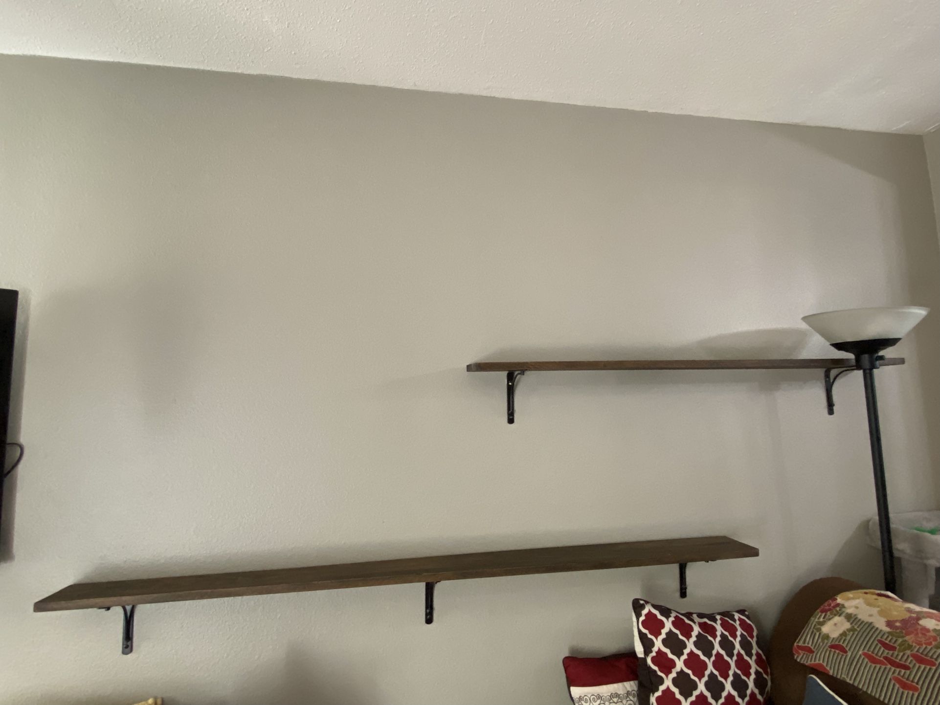 2 Long Shelving $20