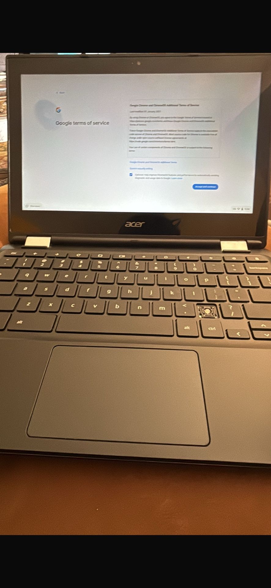 Acer Touchscreen Laptop
