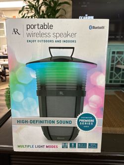 AR premier series portable wireless Bluetooth speaker