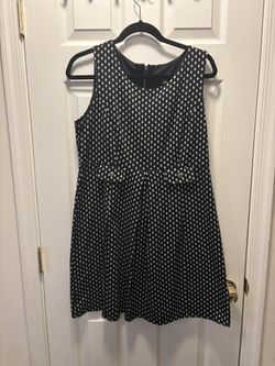 Black Polka Dot Dress 
