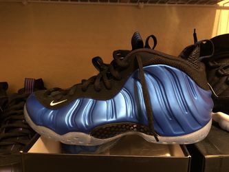 Brand new royal blue foamposite size 8.5