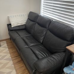 Leather Couch 