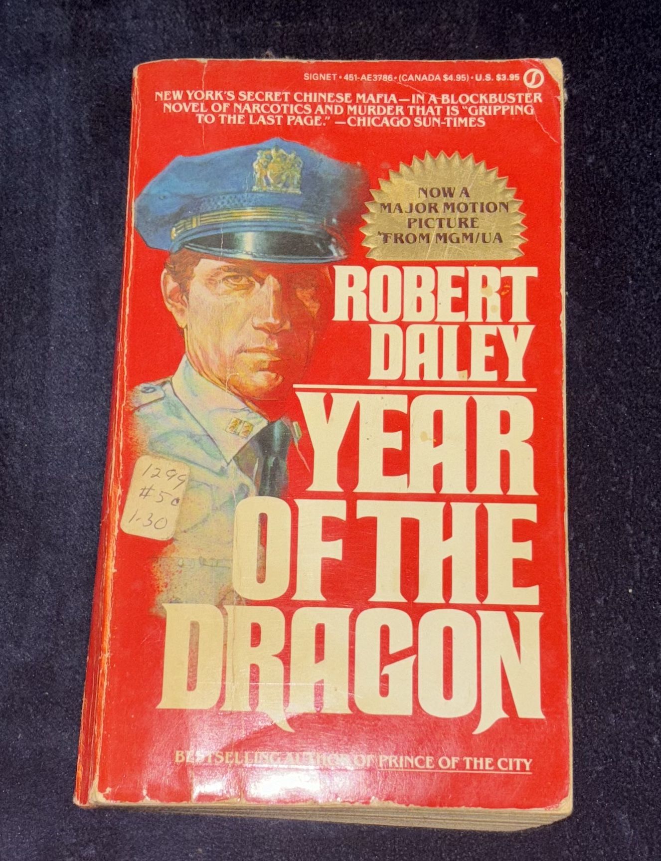 Year Of The Dragon By Robert Daley (1981 Paperback)