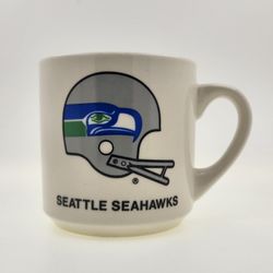 Seattle Seahawks Vintage 80s Helmet Mug