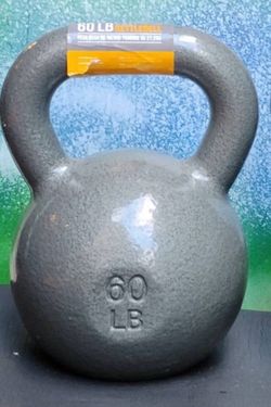 60  LB.  KETTLEBELL
