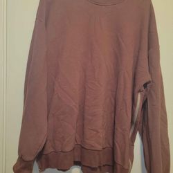 Two Maternity/breastfeeding sweatshirts